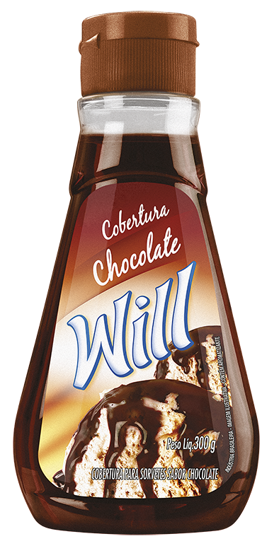 Cobertura De Sorvete Will Chocolate Alimentos Wilson
